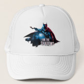 Het Batman-personage-logo - ik ben de schaduwen Trucker Pet (Voorkant)