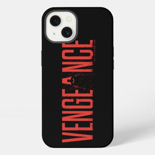 Het Batman wraak silhouet iPhone Hoesje (Achterkant)
