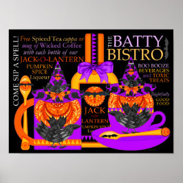 Het Batty Bistro Poster