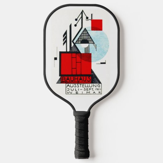 "Het Bauhaus 1923" Pickleball Paddle (Voorkant)