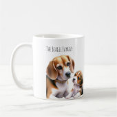 Het Beagel-gezin Koffiemok (Links)