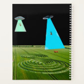 Het Beaming Up The Beef Spiral Notitieboek (Achterkant)