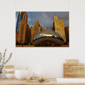 Het Bean in Chicago Poster (Keuken)