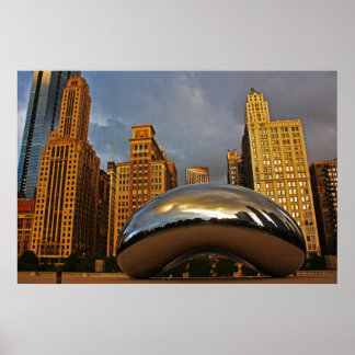 Het Bean in Chicago Poster