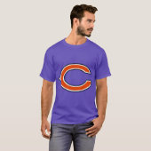 Het Bears meisje retro T-shirt (Voorkant volledig)