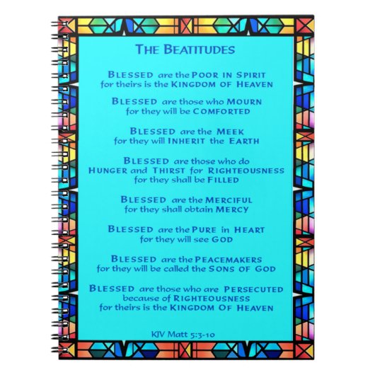 Het Beatitudes Notitieboek (Voorkant)
