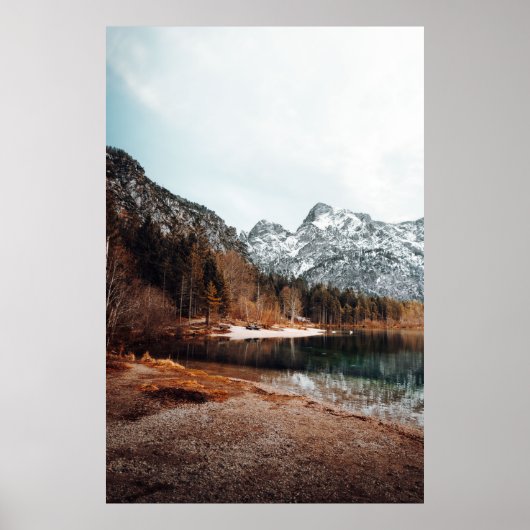 HET BEAUTIEALMSEE IN OOSTENRIJK POSTER (Voorkant)