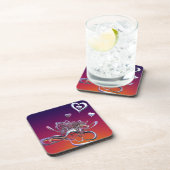 Het Beauty of Hearts-Onderzetter Bier Onderzetter (Rechterzijde)