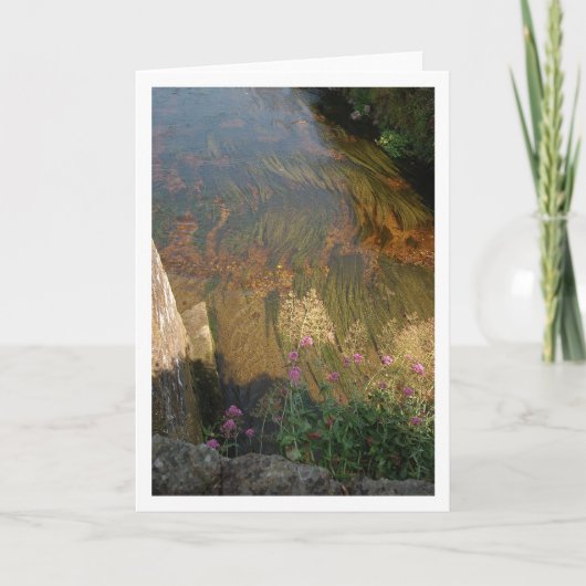 Het Bed van de rivier Kaart (Voorkant)