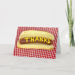 Het Bedankt van de hotdog