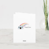 Het Bedankt van Rollerskate voor Komst aan Partij (Achterkant)