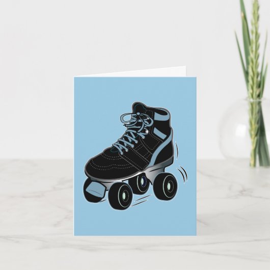 Het Bedankt van Rollerskate voor Komst aan Partij (Voorkant)
