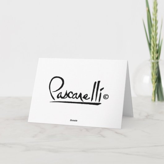 Het "bedankt voor Allen u" kaardt Bedankkaart (Achterkant)