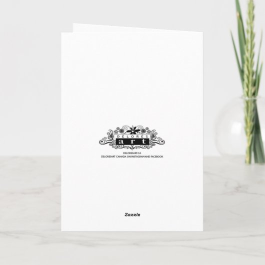 Het bedankt voor Allen u Kaart (Achterkant)