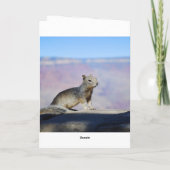 Het bedelen van de Gelukkige Verjaardag van de Kaart (Achterkant)