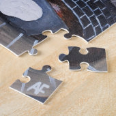 Het Bedoeïenvrouwen Schilderij van Alfred Fox Legpuzzel (Zijkant)
