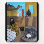 Het Bedoeïenvrouwen Schilderij van Alfred Fox Muismat (Voorkant)