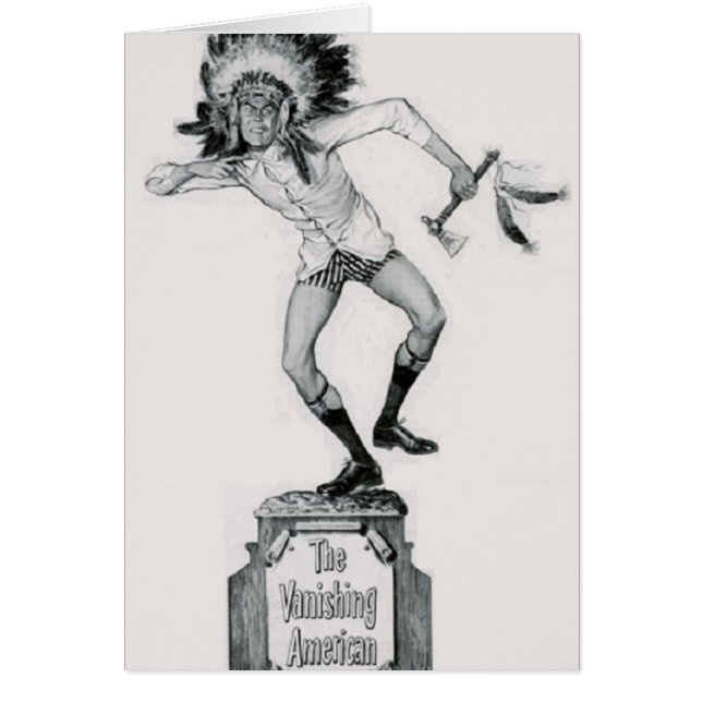 Het bedreigde rechte witte Man (Voorkant)