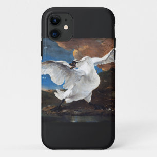 Het bedreigde zwaan schilderij van Jan Asselijn Case-Mate iPhone Case