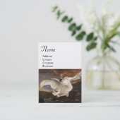 Het bedreigde Zwanenmonogram, Witboek Visitekaartje (Staand voorkant)