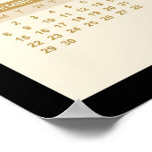 Het bedrijf Agenda 2013 Poster (Hoek)