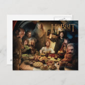 Het bedrijf diner briefkaart (Voorkant / Achterkant)