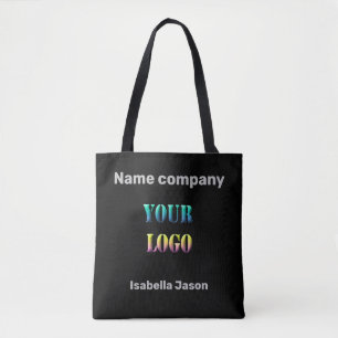 Het bedrijf edi van de de tekstruimte van uw logo  tote bag