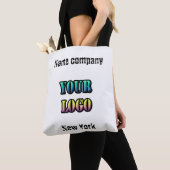 Het bedrijf edi van de de tekstruimte van uw logo tote bag (Dichtbij)