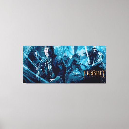 Het bedrijf in Mirkwood Canvas Afdruk (Voorkant)