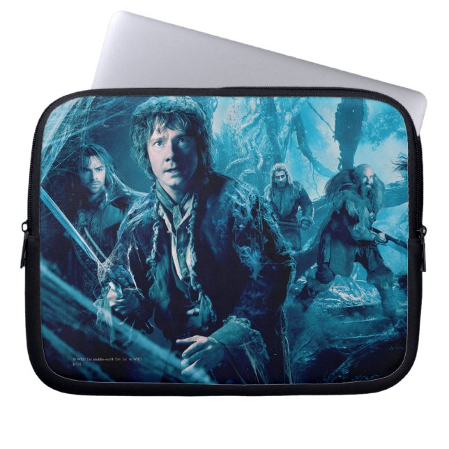 Het bedrijf in Mirkwood Laptop Sleeve (Voorkant)