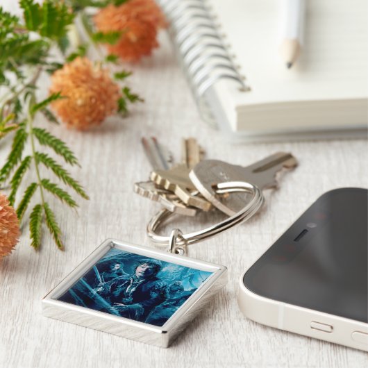 Het bedrijf in Mirkwood Sleutelhanger (Zijkant)