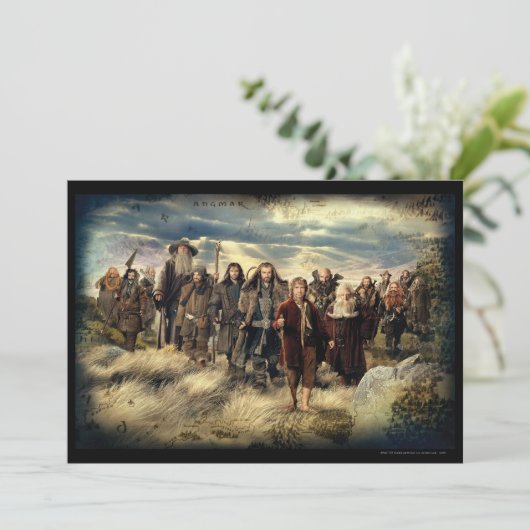 Het bedrijf kaart (Staand voorkant)