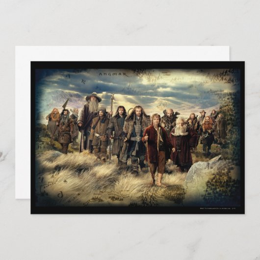 Het bedrijf kaart (Voorkant / Achterkant)