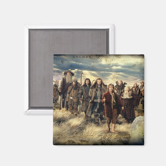 Het bedrijf magneet (Voorkant / Achterkant)