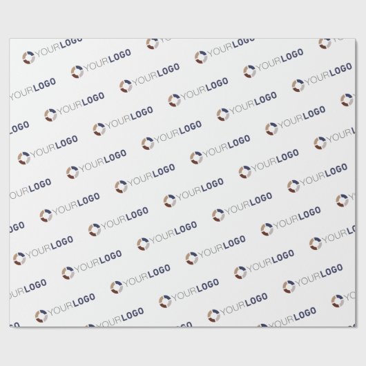 Het bedrijf van de douane logo brandde bedrijfsgif cadeaupapier (Vlak)