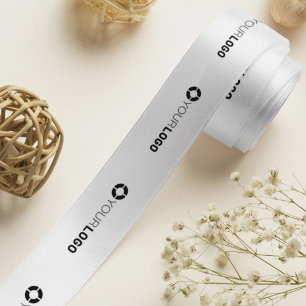 Het bedrijf van de douane logo brandde bedrijfsgif satijnen lint