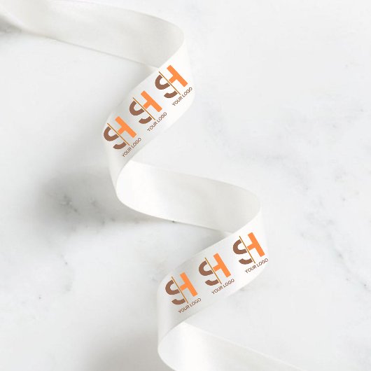 Het bedrijf van de douane logo brandde bedrijfsgif satijnen lint