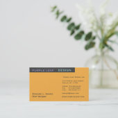 Het Bedrijf van het ontwerp of de Generieke Visite Visitekaartje (Staand voorkant)