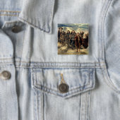 Het bedrijf vierkante button 5,1 cm (In situ)