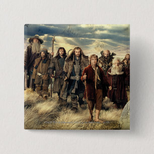 Het bedrijf vierkante button 5,1 cm