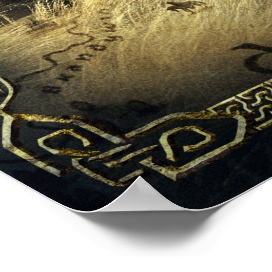 Het bedrijf vormde poster (Hoek)