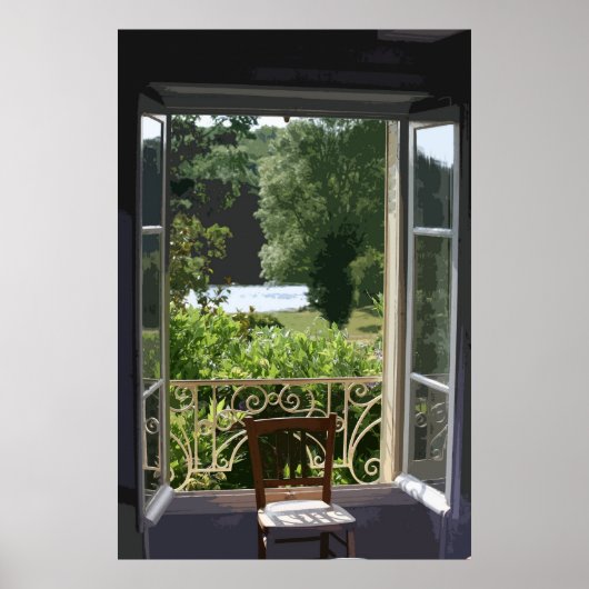 HET BEDROOM-VENSTER POSTER (Voorkant)