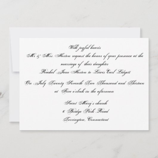 Het beëindigen van Aanraking - de Uitnodiging van  (Achterkant)