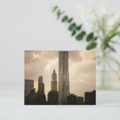 Het Beekman Tower- en Woolworth-gebouw Briefkaart (Staand voorkant)