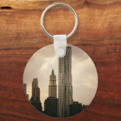 Het Beekman Tower- en Woolworth-gebouw Sleutelhanger (Voorkant)