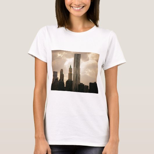 Het Beekman Tower- en Woolworth-gebouw T-shirt (Voorkant)
