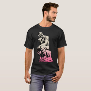 Het beeld De Denker, Geïnspireerd door Rodin T-shirt