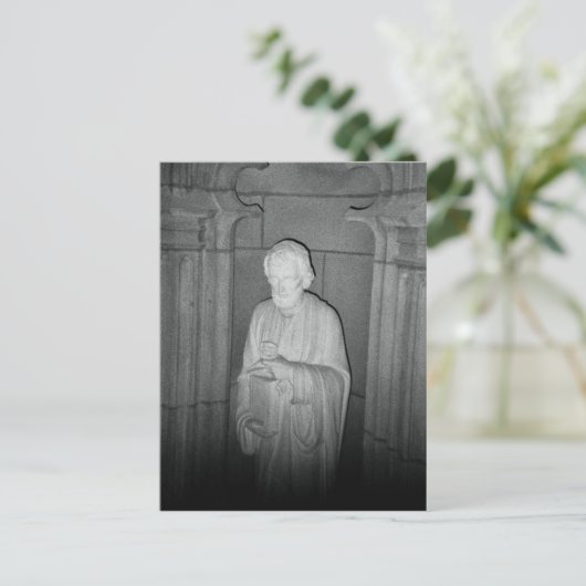 Het beeld in een gevonden foto briefkaart (Staand voorkant)