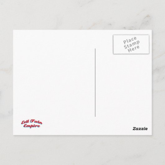 Het beeld in een gevonden foto briefkaart (Achterkant)