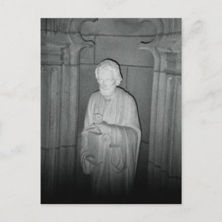 Het beeld in een gevonden foto briefkaart